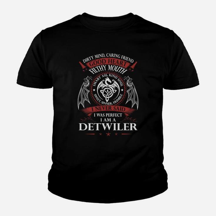 Detwiler Good Heart Name Shirts Kid T-Shirt