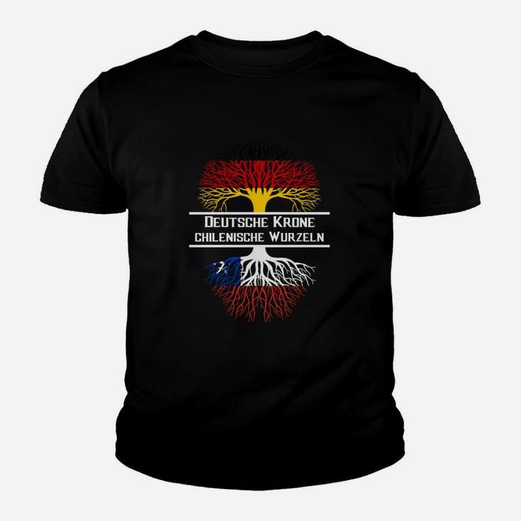 Deutsche Kronechilenische Wurzeln Kinder T-Shirt