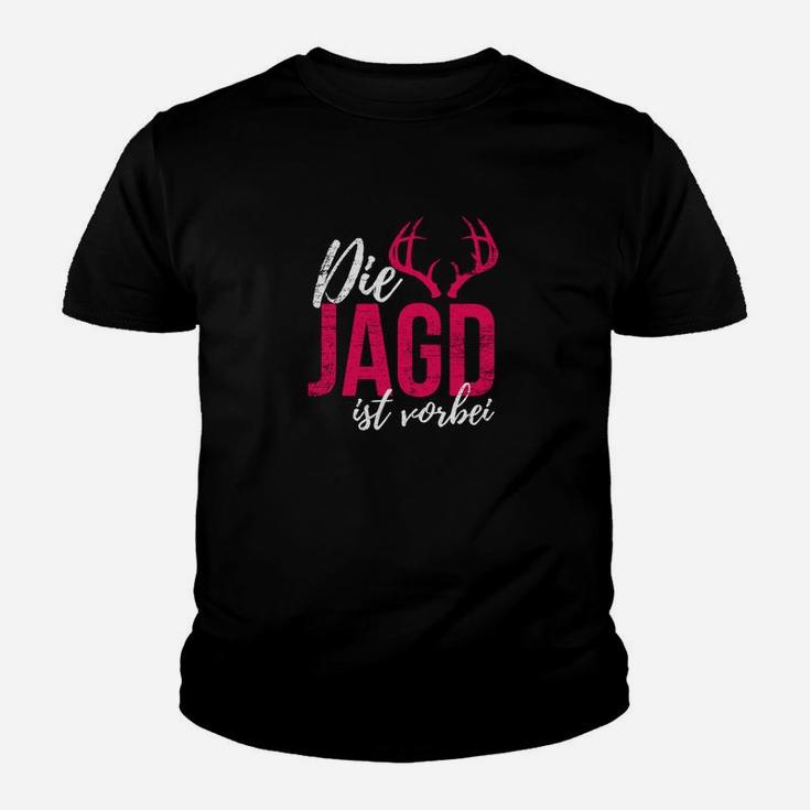 Die Jagd Ist Vorbei Jga Braut Kinder T-Shirt