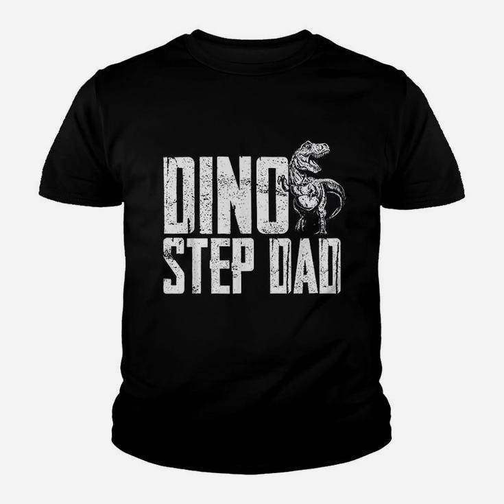 Dino Step Dad Dinosaur Family Kid T-Shirt