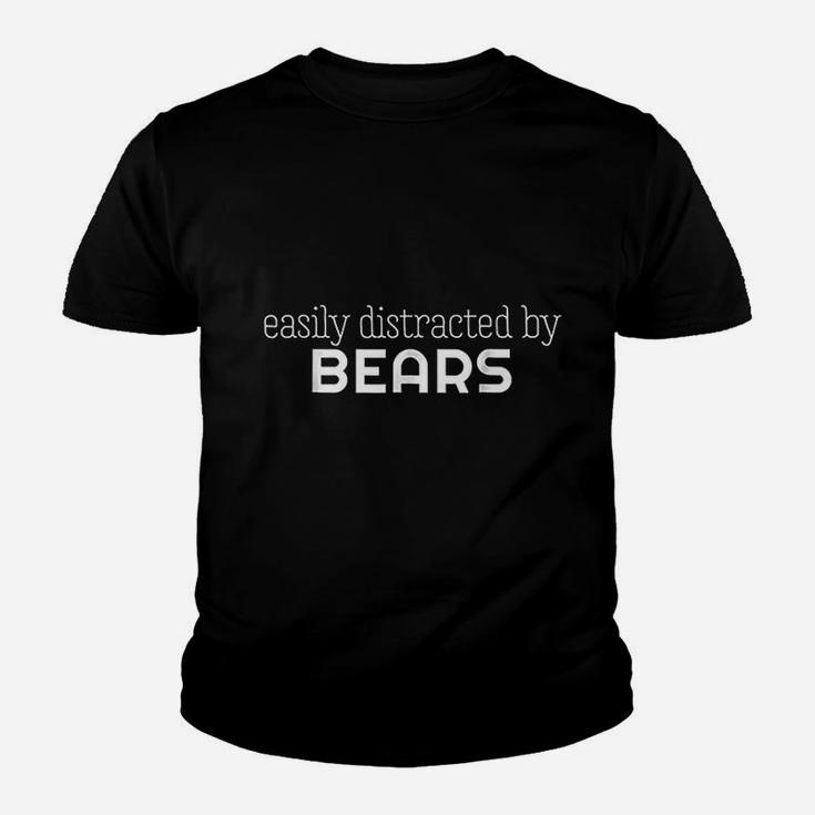 Distracted By Bears Papa Daddy Chub Chaser Gay Pride Kid T-Shirt