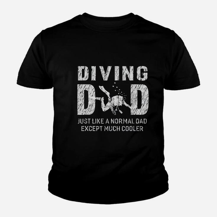Diving Dad Gifts For Father Scuba Diving Men Kid T-Shirt