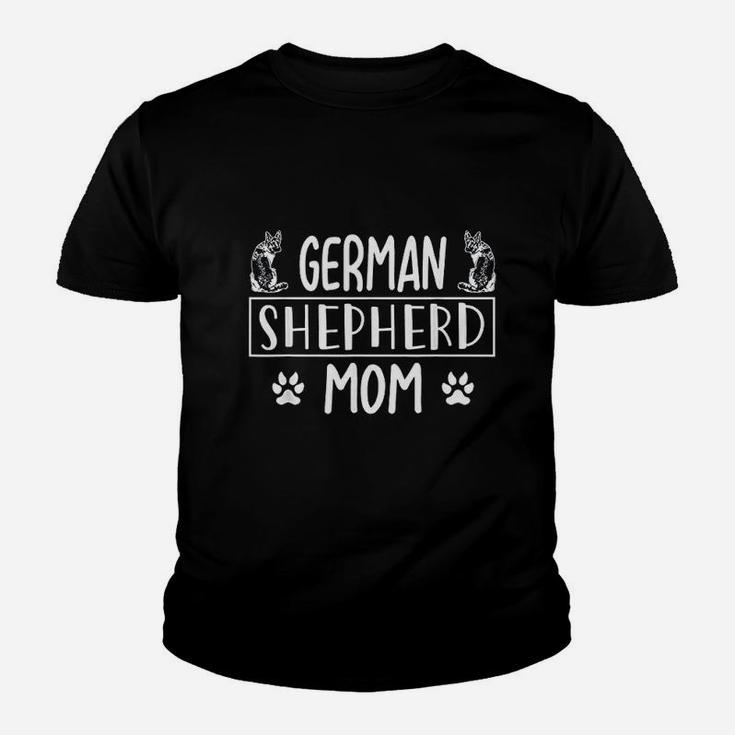 Dog Breed German Shepherd Mom Kid T-Shirt