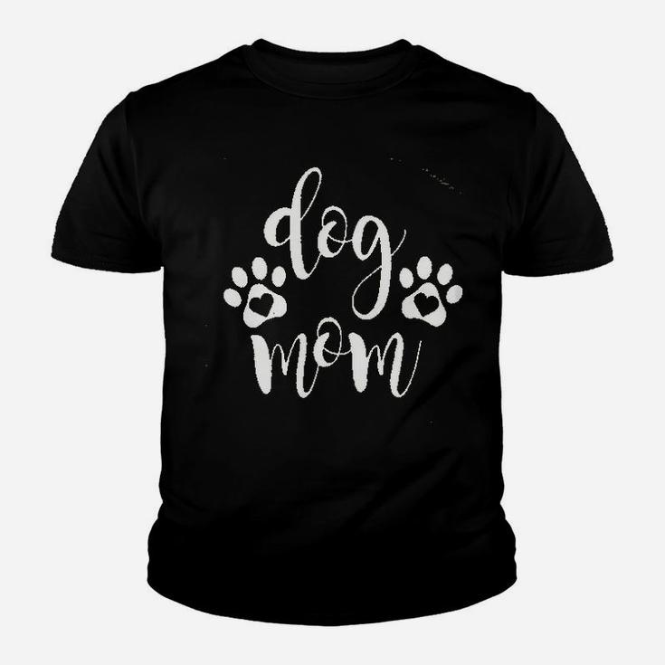 Dog Mom Design Print Kid T-Shirt