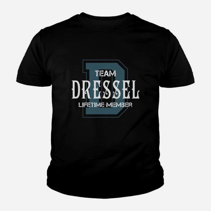Dressel Shirts - Team Dressel Lifetime Member Name Shirts Kid T-Shirt