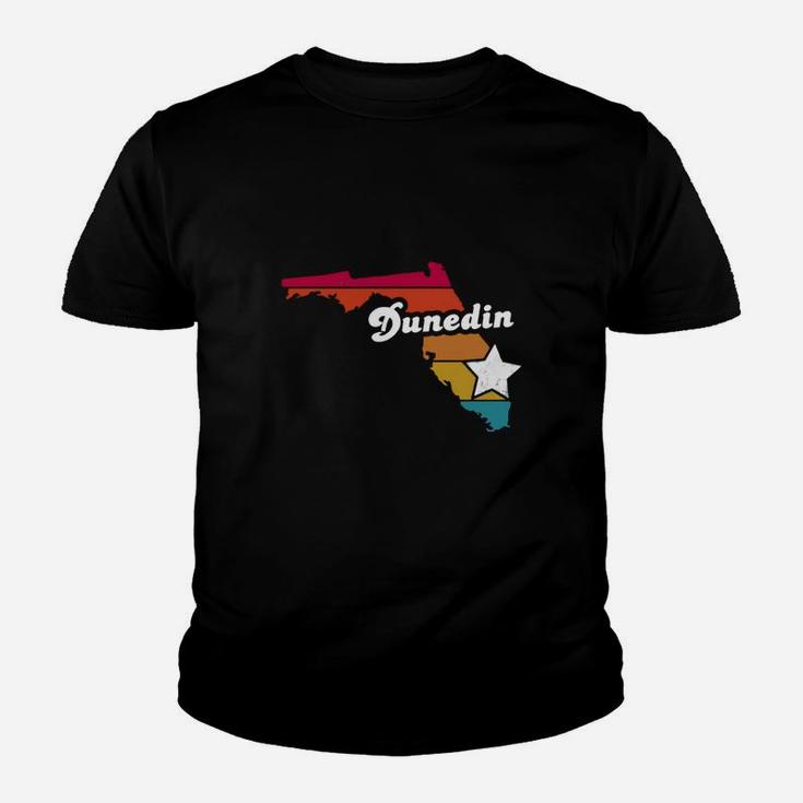 Dunedin Florida Vintage Distressed Souvenir Kid T-Shirt