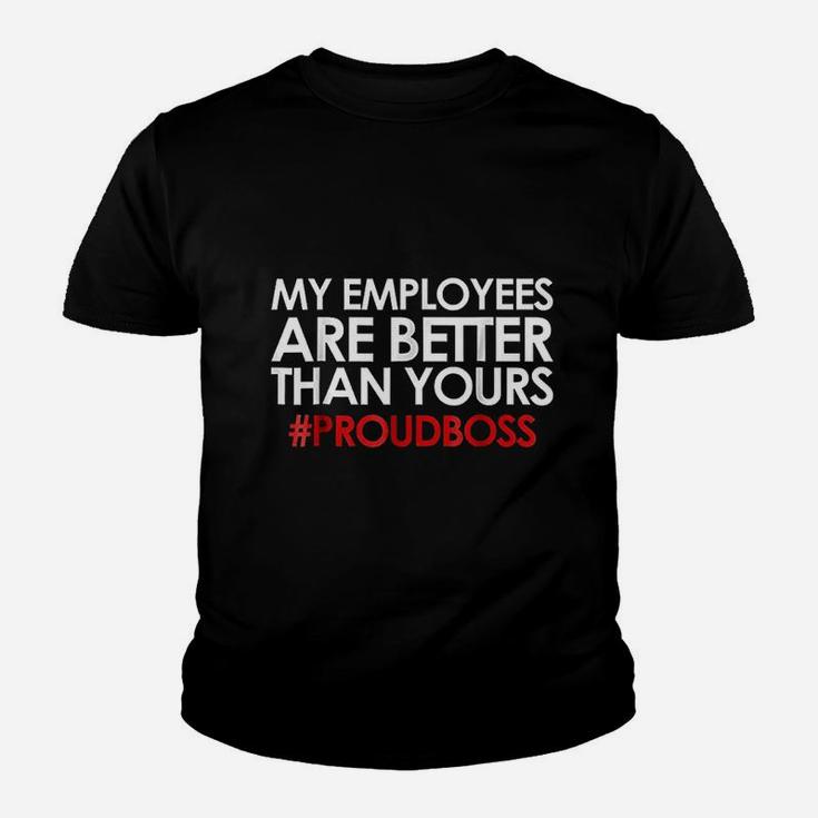 Employee Appreciation Gifts Funny Boss Gift Kid T-Shirt
