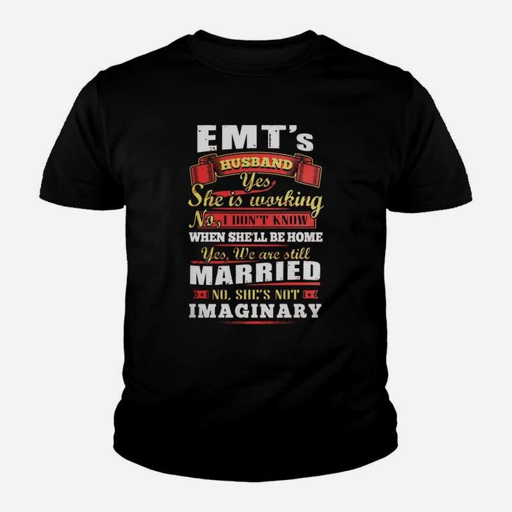 Emts Husband Kid T-Shirt