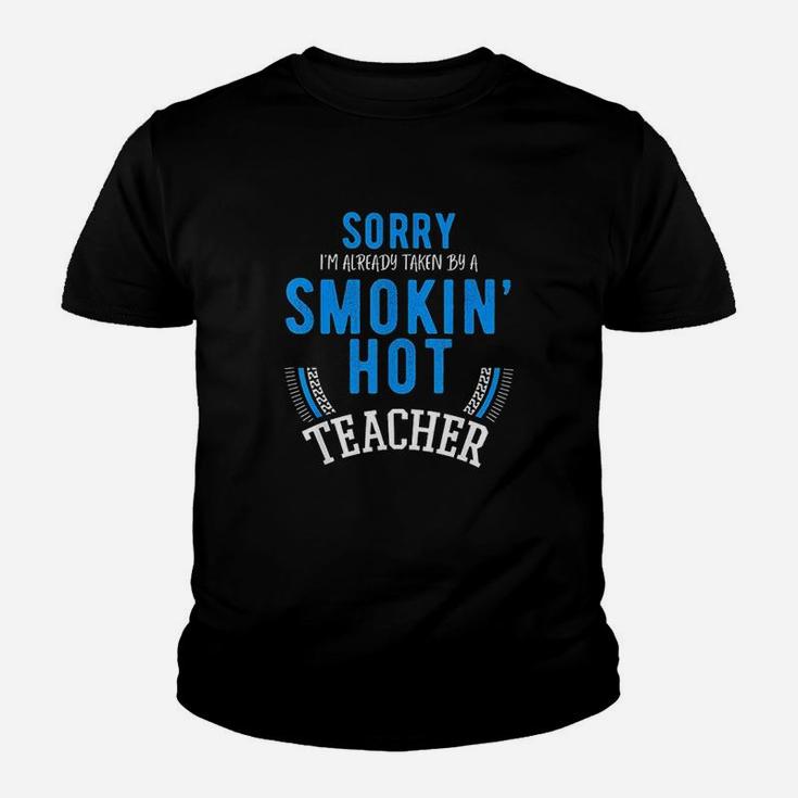 Engaged To A Teacher Funny Marry Hot Teachers Kid T-Shirt