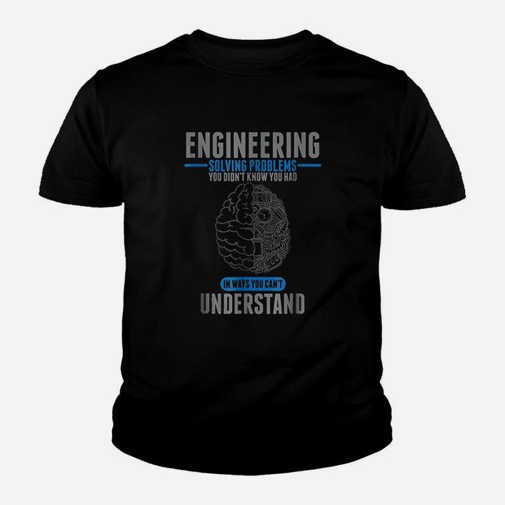 Engineer Solving Problems Funny Engineering Kid T-Shirt