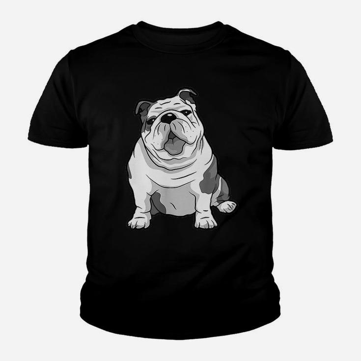 English Bulldog Graphics Kid T-Shirt