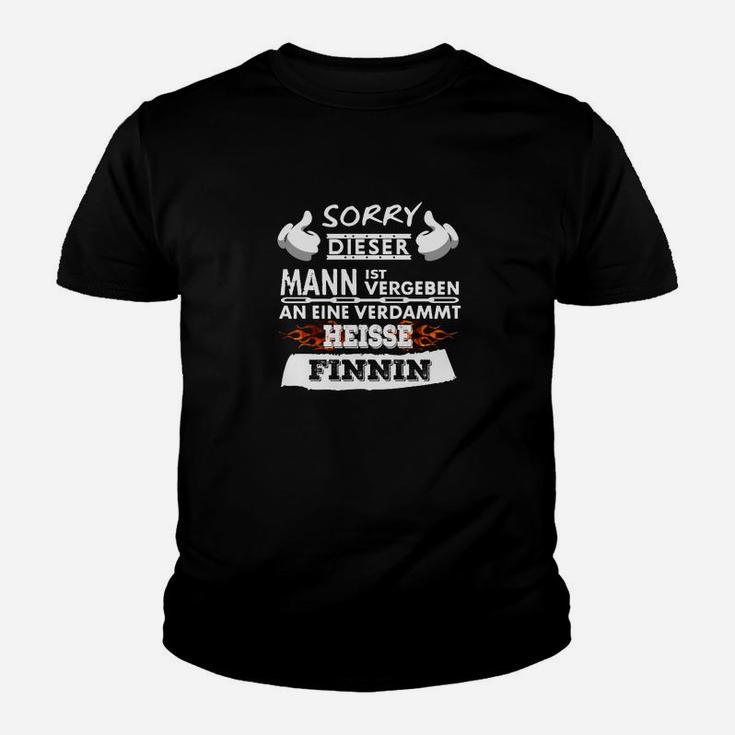 Entschuldigung Ein Finnin- Kinder T-Shirt