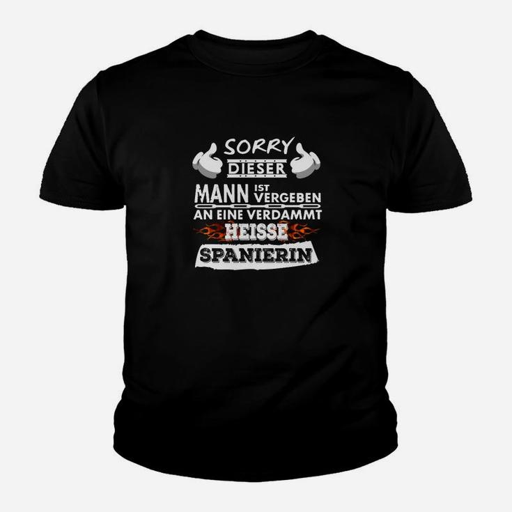 Entschuldigung Ein Spanierin- Kinder T-Shirt