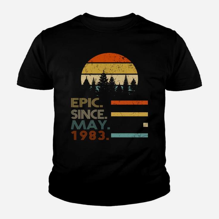 Epic Since May 1983 Birthday Retro Vintage 2020  Kid T-Shirt
