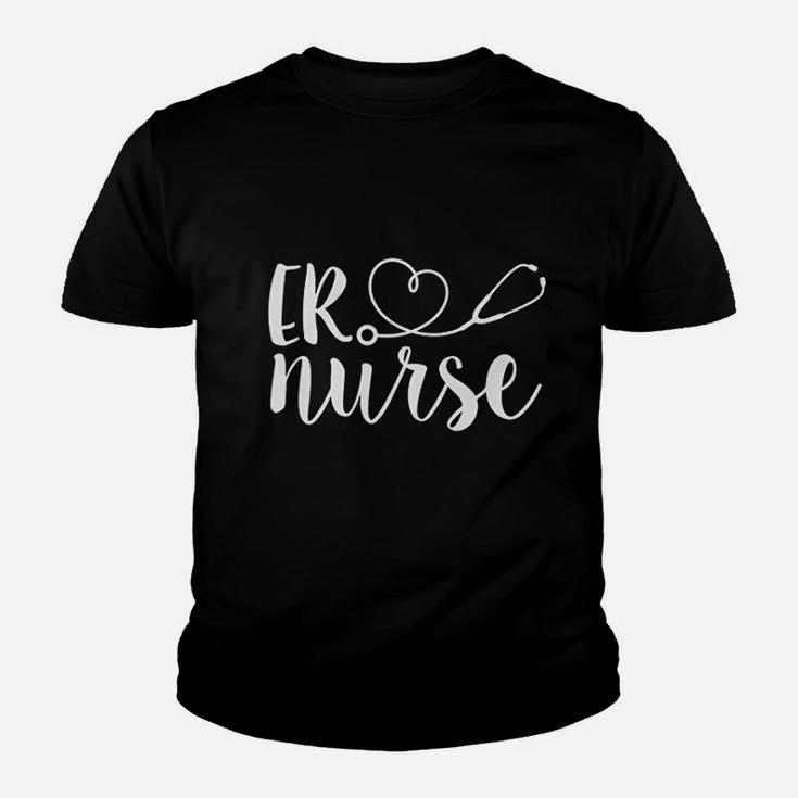 Er Nurse Cute Emergency Room Registered Nurse Appreciation Kid T-Shirt