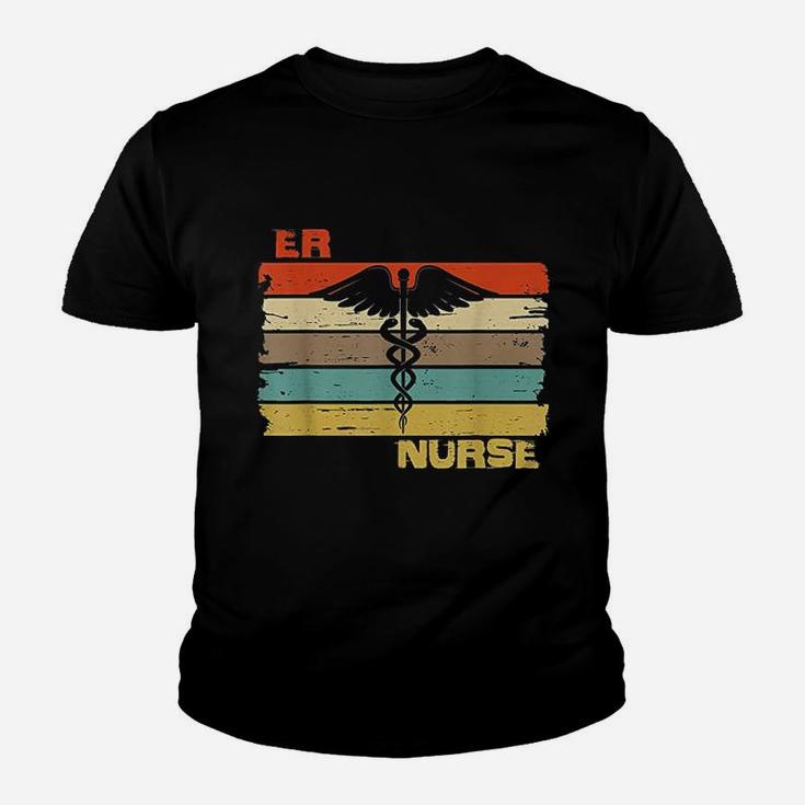 Er Nurse Emergency Room Vintage Kid T-Shirt