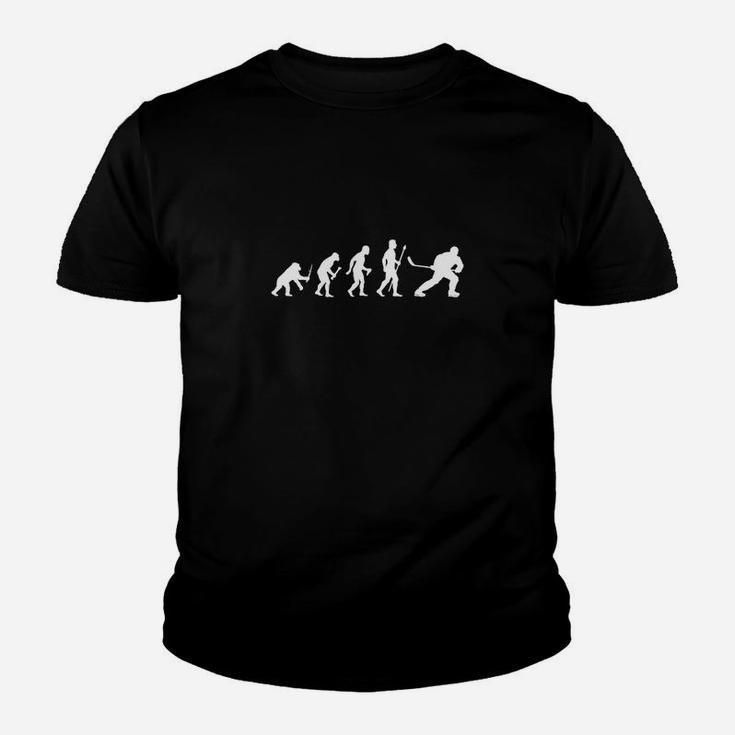 Evolution Eishockey Lustiges Sport S Kinder T-Shirt