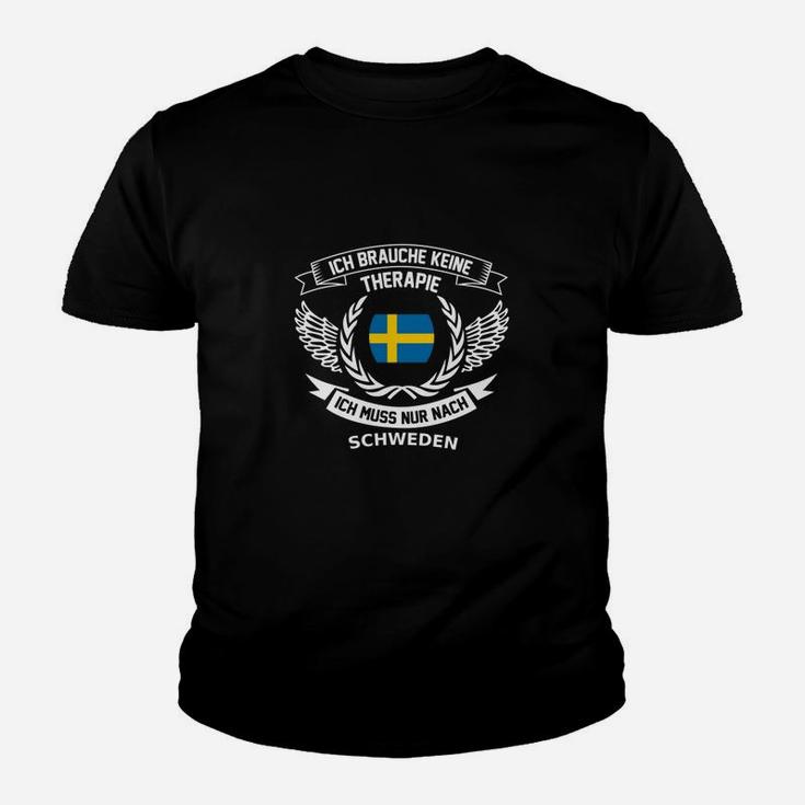 Exklusives Schweden Therapie Kinder T-Shirt