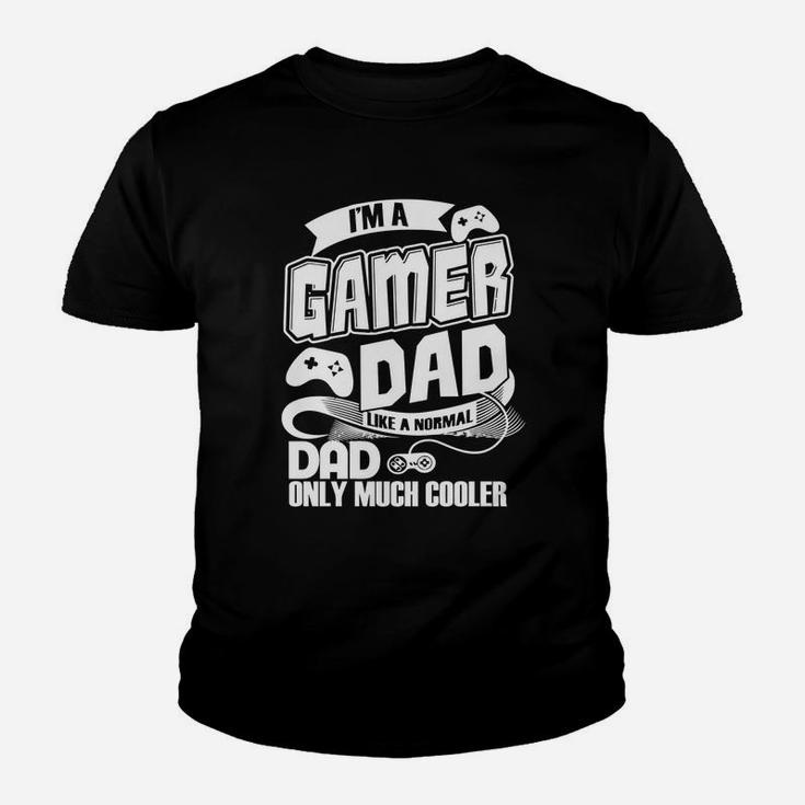 Fathers Day - A Gamer Dad Hobby Shirt Kid T-Shirt