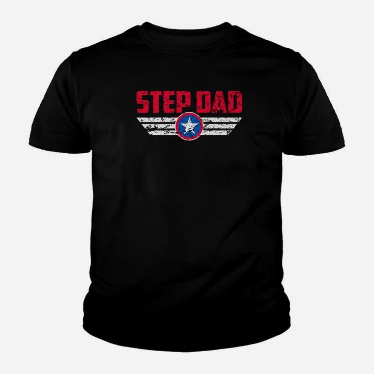Fathers Day Proud Step Dad Premium Kid T-Shirt