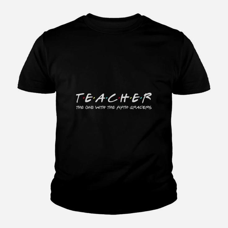 Fifth Grade Teacher Team Funny Elementary Teaching 5th Crew Kid T-Shirt