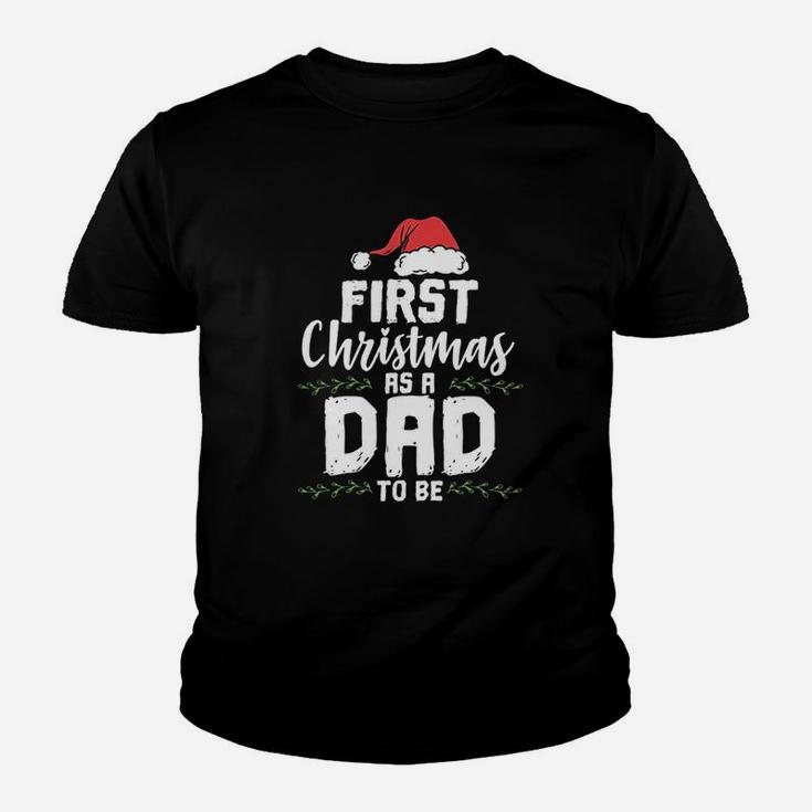First Christmas As A Daddy To Be Future Father Kid T-Shirt