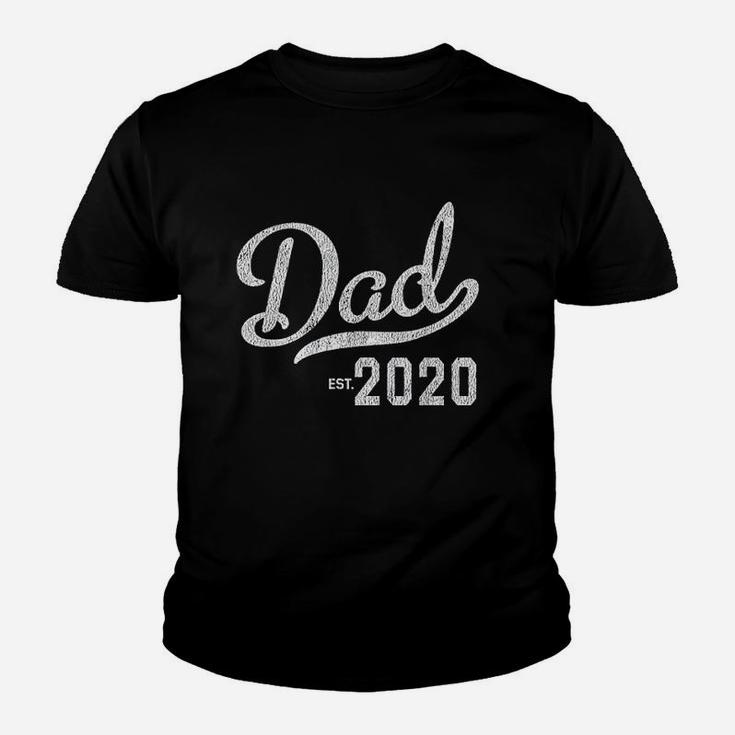 First Time Dad Est 2020 New Father Kid T-Shirt