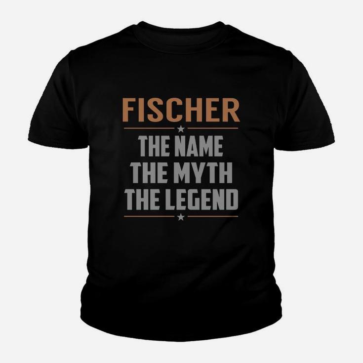 Fischer The Name The Myth The Legend Name Shirts Youth T-shirt