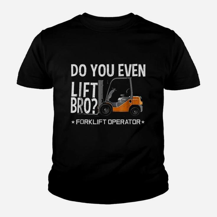 Forklift Operator Funny Warehouse Truck Gift Kid T-Shirt