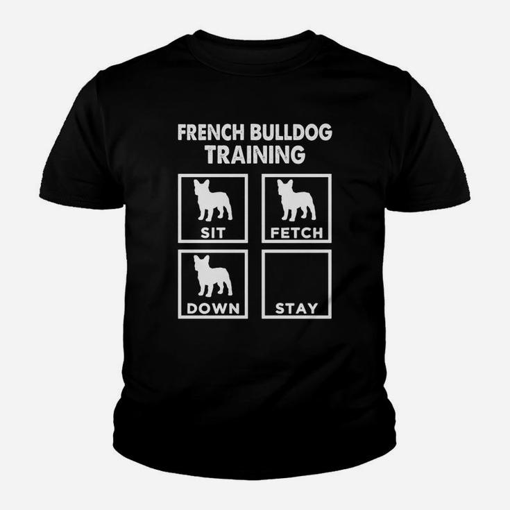 French Bulldog Training Kid T-Shirt