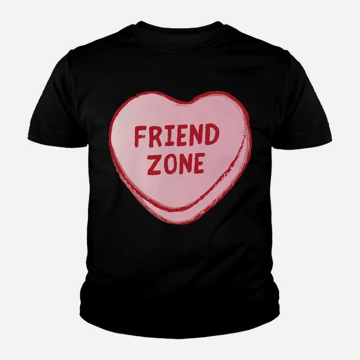 Friend Zone Valentines Day Sweet Candy Heart Kid T-Shirt