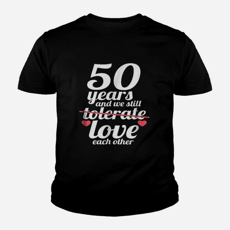 Funny 50th Anniversary Golden Wedding Gift Kid T-Shirt