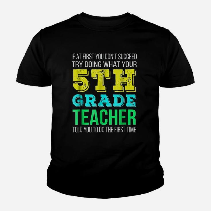 Funny 5th Grade Teacher Kid T-Shirt