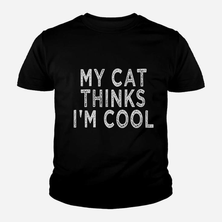 Funny Cat Gifts For Cat Lovers Cute Kitty Meme Kid T-Shirt