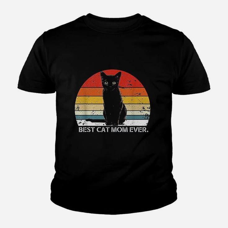 Funny Cat Mom Cat Lovers Kid T-Shirt