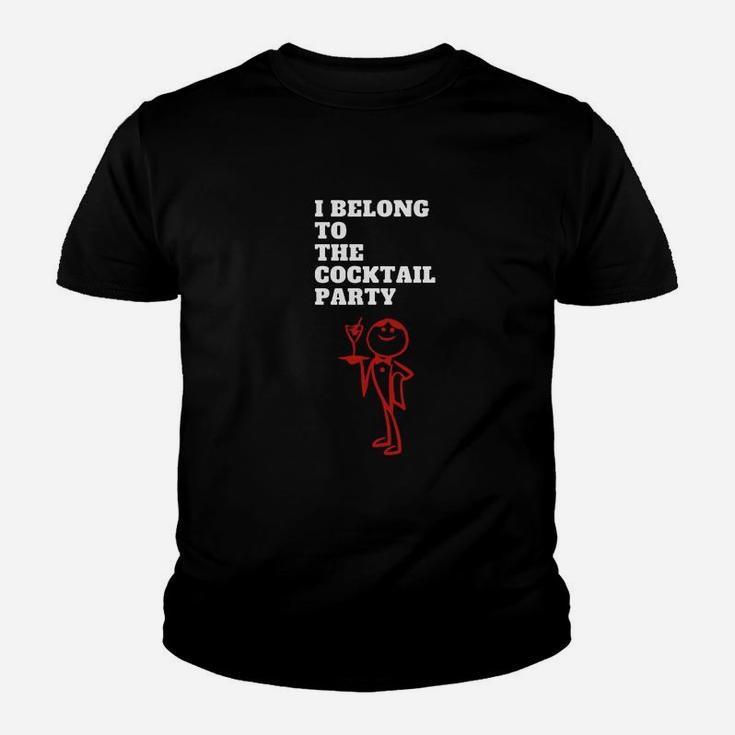 Funny Cocktail And Political T Shirt Kid T-Shirt