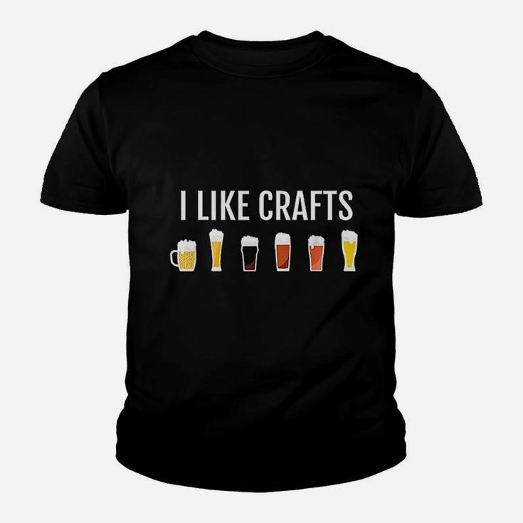 Funny Craft Beer Drinker Gift Craft Night Kid T-Shirt
