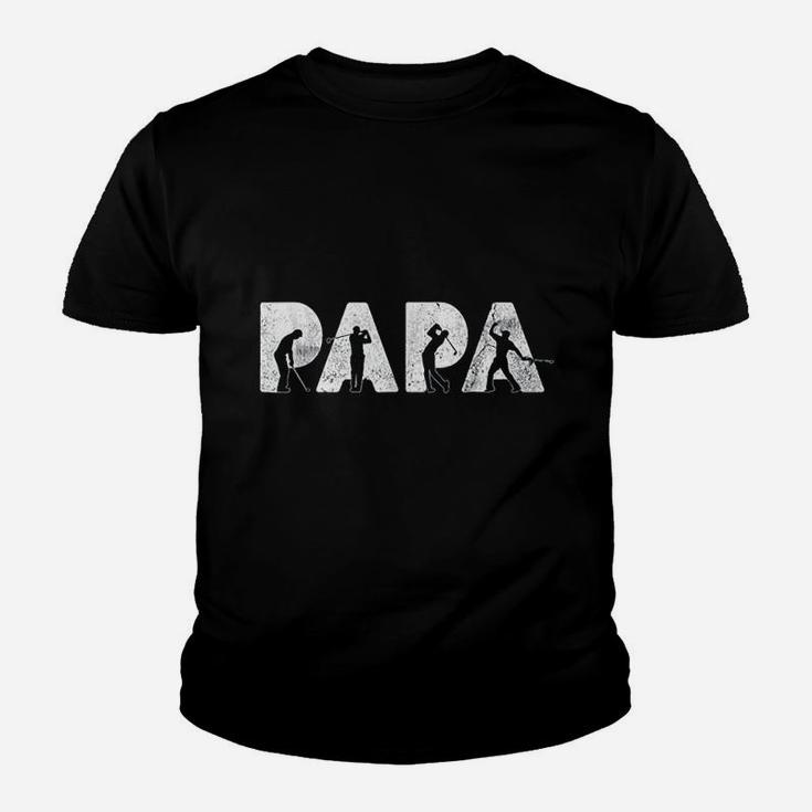 Funny Dad Papa Golf, best christmas gifts for dad Kid T-Shirt