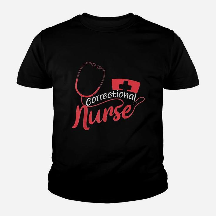 Funny Forensic Nursing Department Medical Correctional Nurse Kid T-Shirt