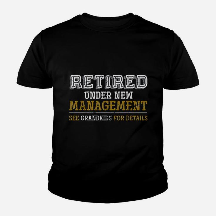 Funny Grandkids Grandpa Retirement Gift Retired Kid T-Shirt