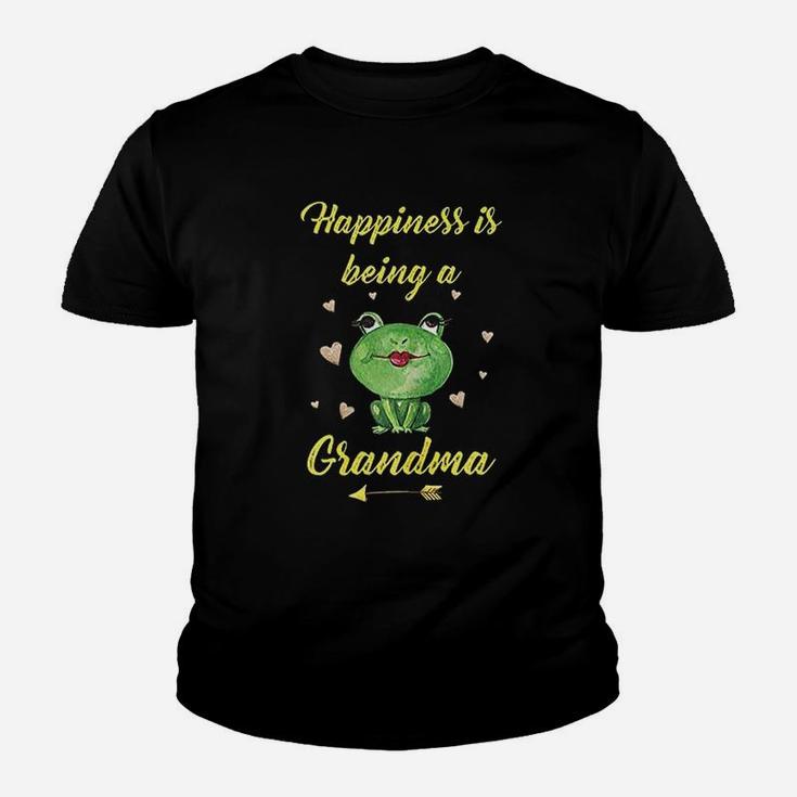 Grandma Shirt Happiness Is Being A Grandma Frog Tshirt