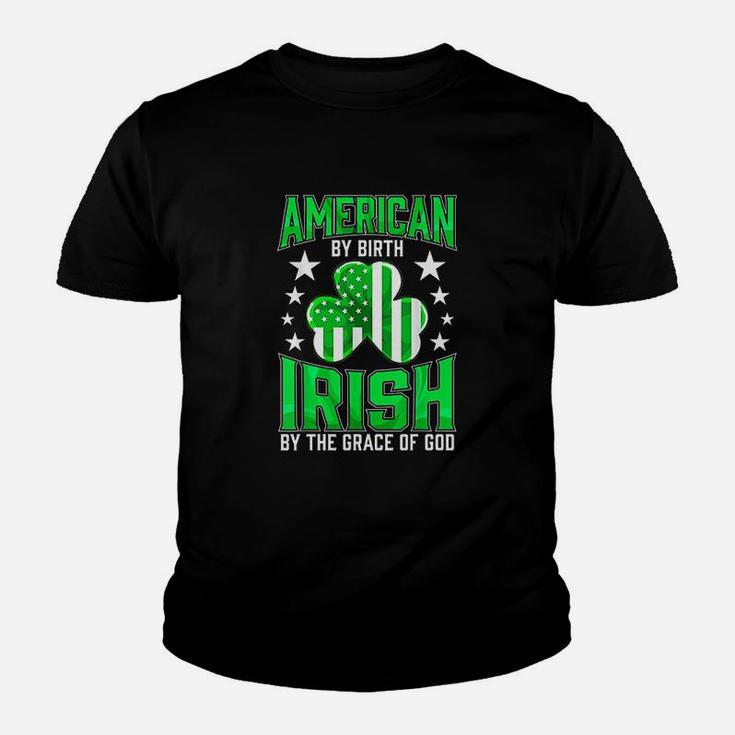 Funny Irish Pride St Patricks Day Celtic Green Shamrocks Kid T-Shirt