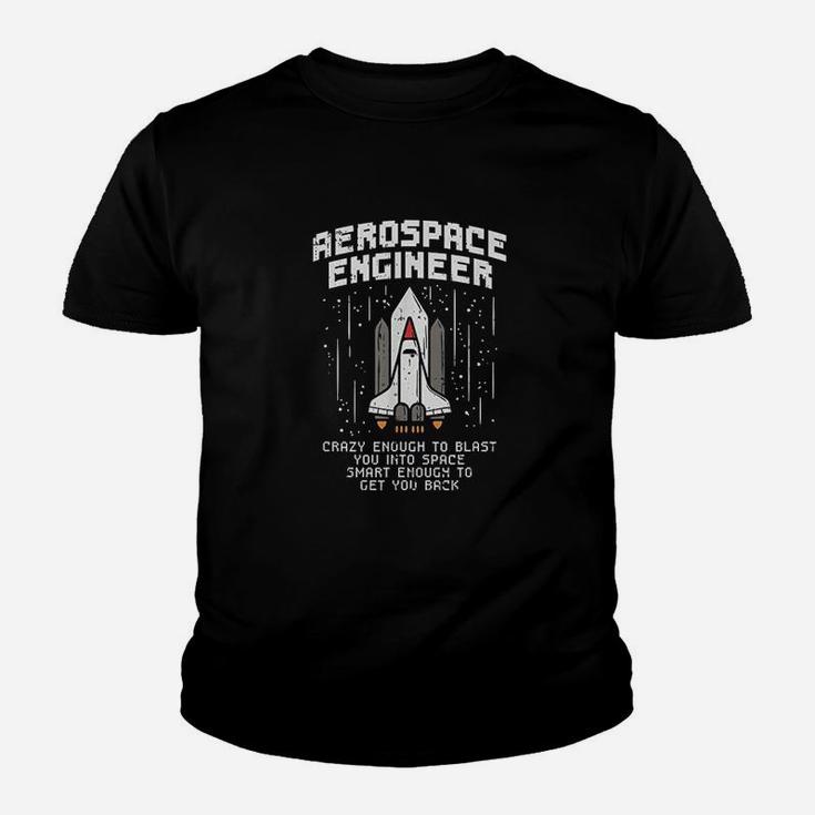 Funny Kids Space Man Aerospace Engineer Space Flight Kid T-Shirt
