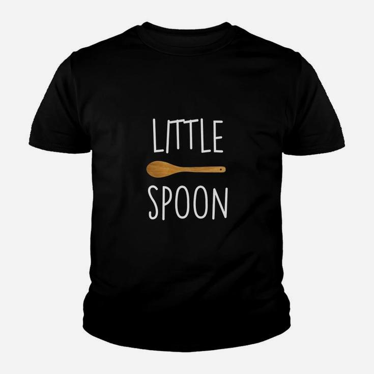 Funny Little Spoon Big Spoon Matching Couple T Shirts Kid T-Shirt