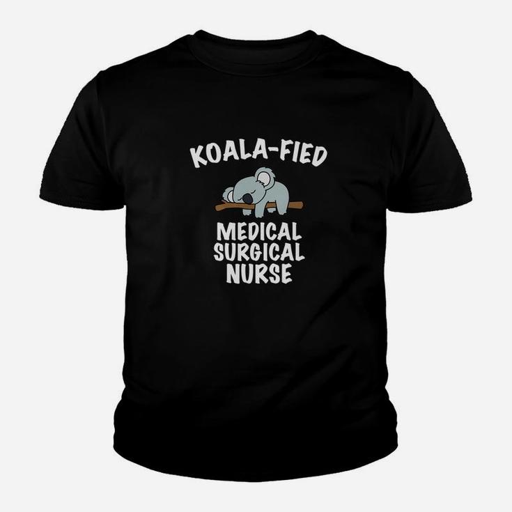 Funny Nurse Cute Koala Medical Surgical Nurse Kid T-Shirt