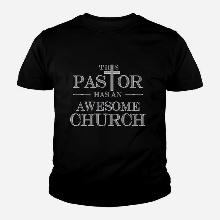 Funny Pastor Awesome Church Perfect Gift For Pastor Kid T-Shirt