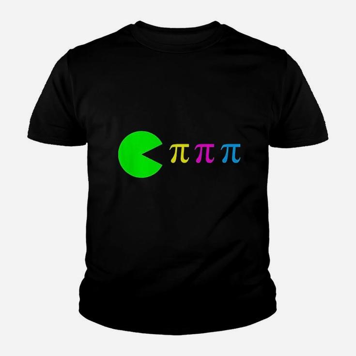 Funny Pi Day Math Science Ate Pi Symbol Color Kid T-Shirt