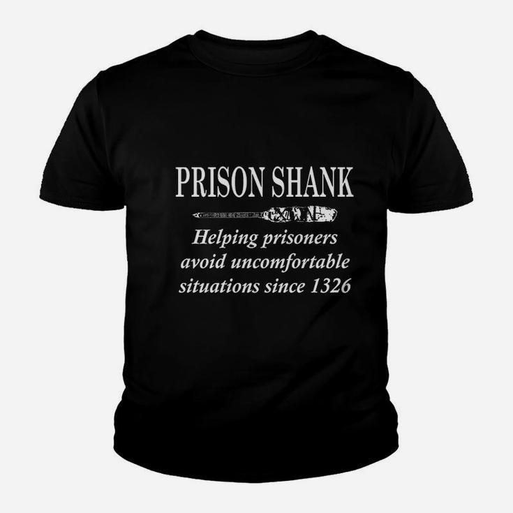 Funny Prison Shank Corrections Officer Humor Kid T-Shirt