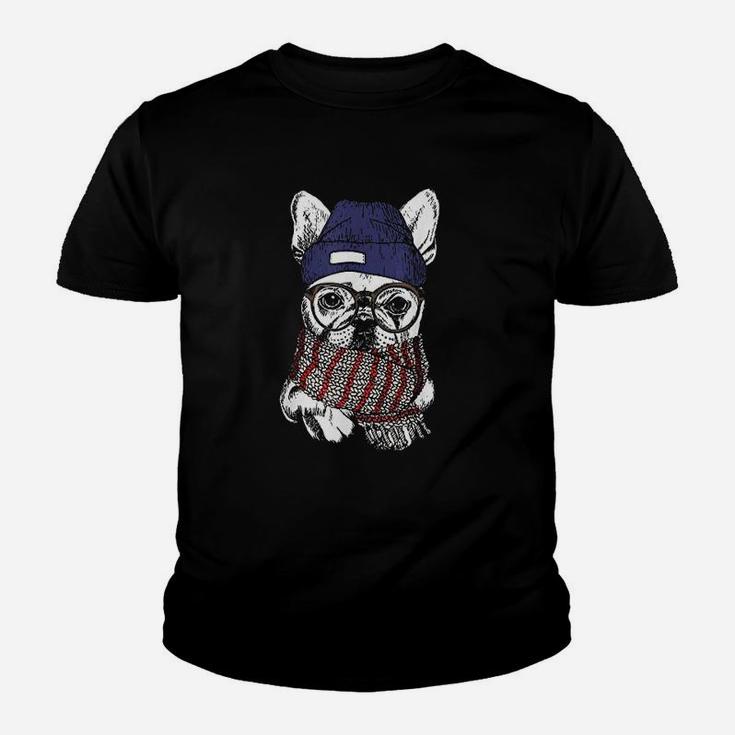 Funny Pug Christmas Dog Lovers Kid T-Shirt