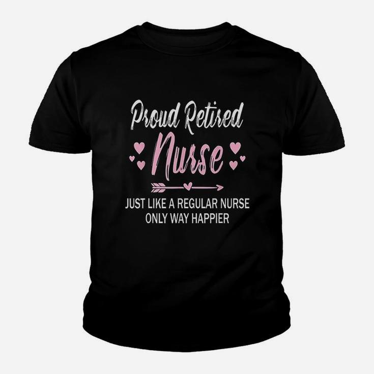 Funny Retirement Nurse Gift Kid T-Shirt
